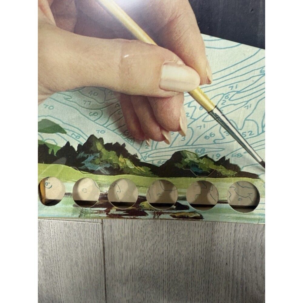 Hellman Paint By Number Acrylic Oil Paint Kit Today’s Winner Blue Ribbon - Picture 10 of 16